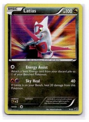 Latias 9/20 Dragon Vault Holo Rare