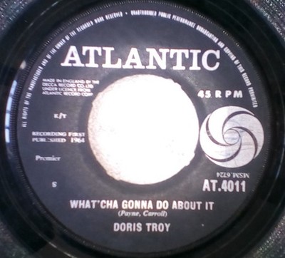 Doris Troy - What'cha Gonna Do About It - Used Vinyl Record 7 - G8100z