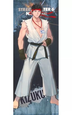 Street Fighter 6 Kapu Kuji Collaboration Wandteppich fast lebensgroß Sammlers...