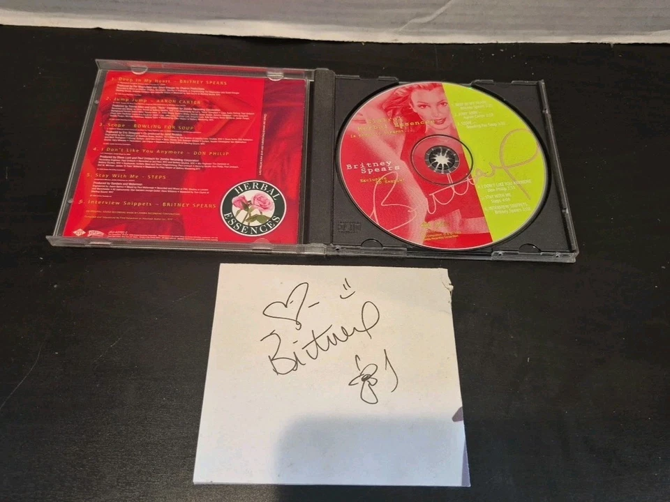 Britney Spears-Clairol Herbal Essences Exclusive (Sampler CD, 2000) Rare Promo!! — 第 3/4 张图片