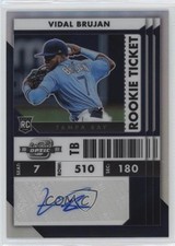 2022 Chronicles Contenders Rookie Ticket Optic Holo Prizm Vidal Brujan Auto i6j