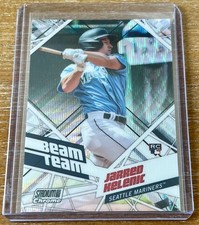 JARRED KELENIC 2021 Topps Stadium Club Chrome BEAM TEAM WAVE REFRACTOR ROOKIE !