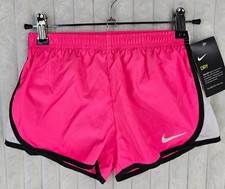 Nike Dry Girls Hyper Pink DRI-FIT Activewear Shorts Size 6X 6-7YRS 