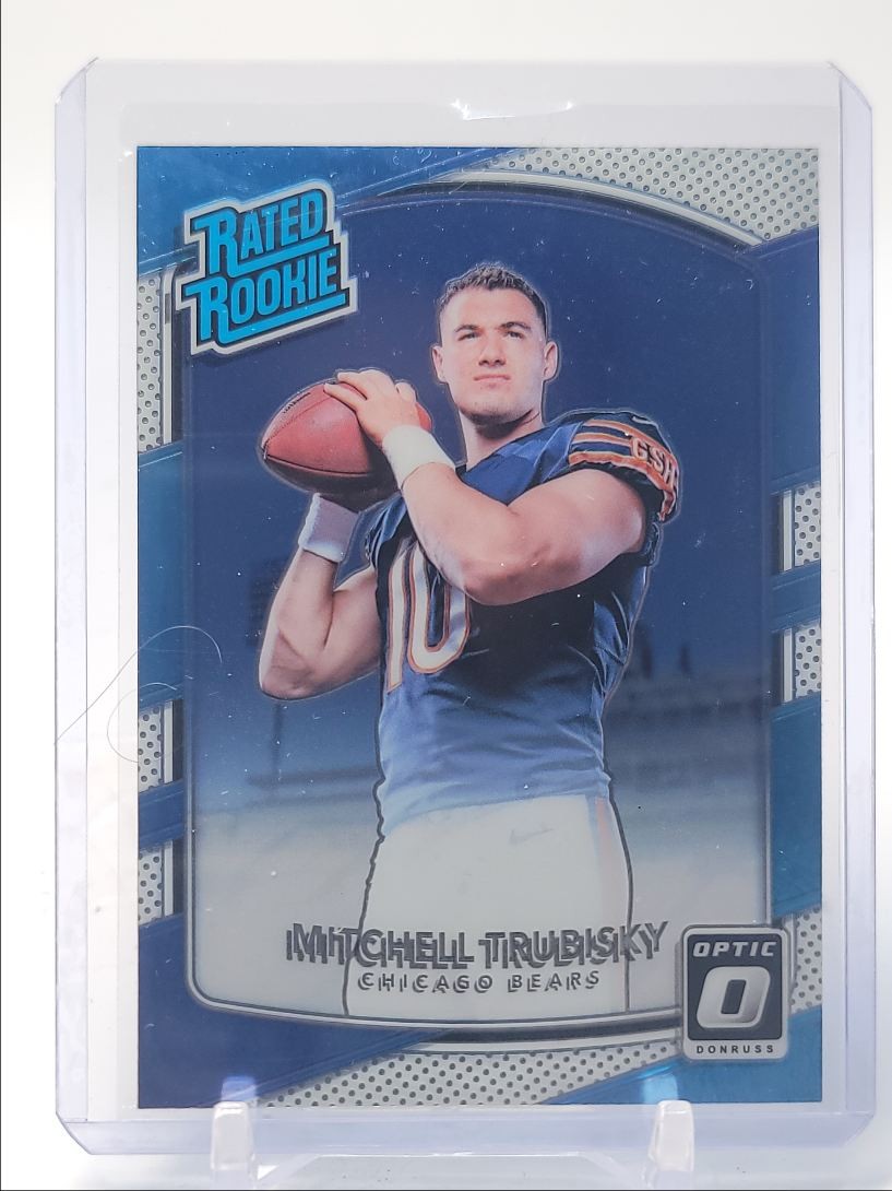 MITCHELL TRUBISKY 2017 DONRUSS OPTIC RATED ROOKIE BASE Q4854
