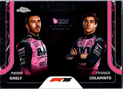 2025 Topps Chrome Formula 1 #171 Pierre Gasly / Franco Colapinto