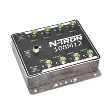 Red Lion Controls N-Tron Networking Series 108M12 Industrial Ethernet Switch