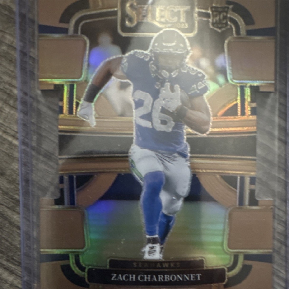 2023 Panini Select Concourse Zach Charbonnet #86 Copper Prizm 94/299 (RC)
