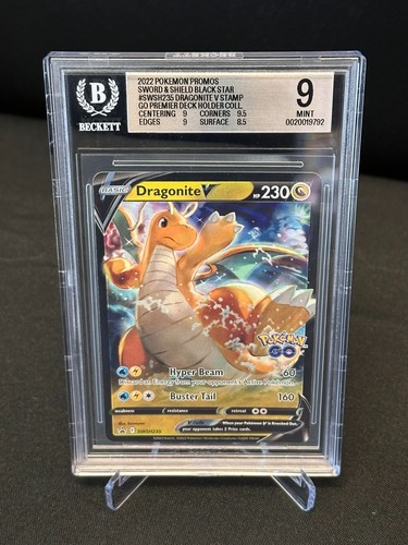 Dragonite V graded BGS 9 for sale on eBay