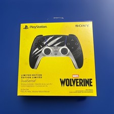 Sony PS5 DualSense Marvel's Wolverine Battle Yellow Controller BOX ONLY