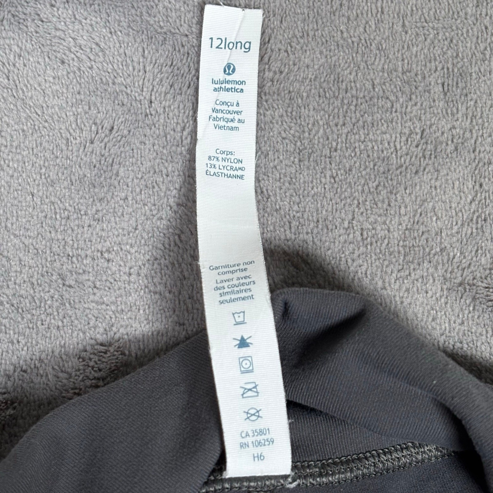 Lululemon Gray Straight Leg Drawstring Pants Wome… - image 7