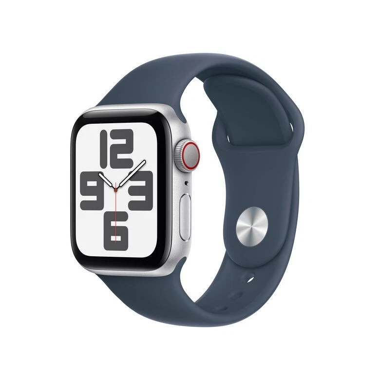 Apple Watch SE GPS + Cellular Cassa 40mm in Alluminio Argento con Cinturino Spor - Immagine 4 di 4
