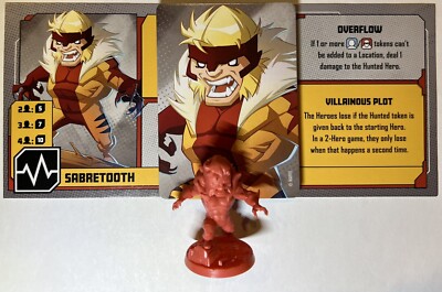 Marvel United X-Men Kickstarter Promo Set - Includes Mini Figures, Cards, & Exclusive Content