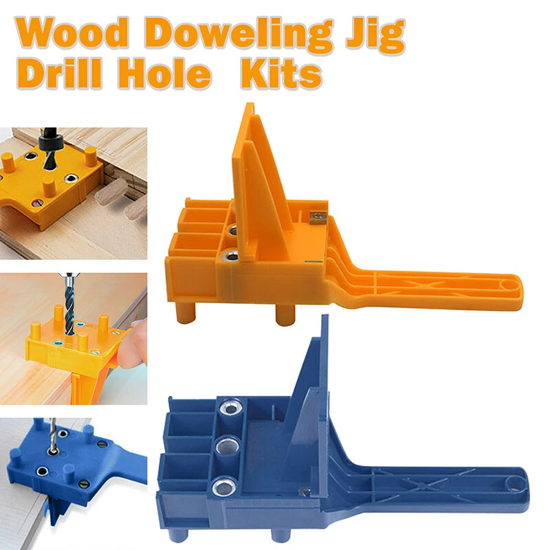 Woodworking Guide Handheld Wood Drilling Dowel Hole Saw Doweling