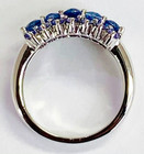 HSN Colleen Lopez Sterling Silver 2.00 Cttw Kyanite & Tanzanite Ring Size 5 — photo 7
