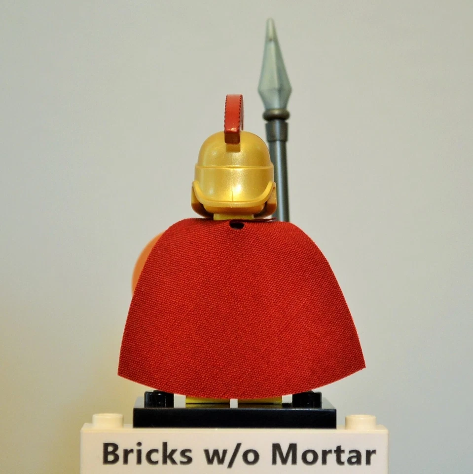 New Genuine LEGO Spartan Warrior Minifig with Pike and Shield Series 2 8684 - Image 2 of 4