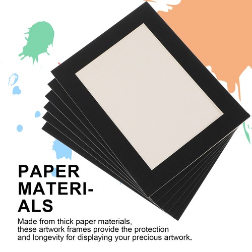 6pcs Kids Art Frames Paper Frames Picture Frames Children Artwork