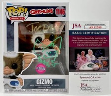 Joe Dante Signed Gremlins Flocked Gizmo Funko POP! #04 Autograph JSA COA