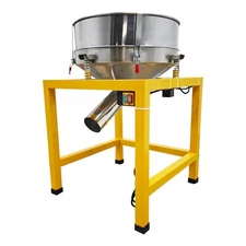 19.6" Electric Sieve Shaker Vibrating Sifter 110V 50W 26Mesh Screen Push-Button