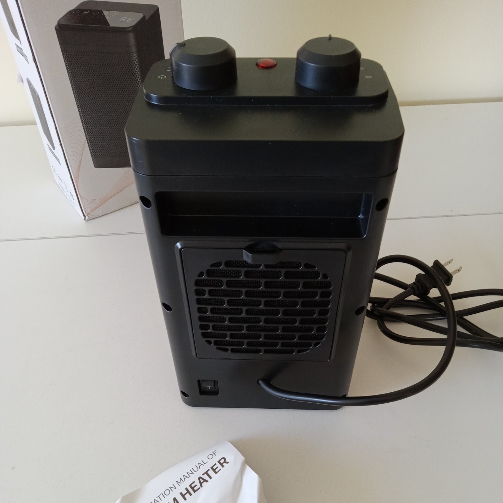Space Heater Portable Quiet Warm Air Blower Cooling Fan YND1200 eBay
