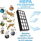 HQRP HEPA Dust Cup Filter compatible with Eureka Airspeed AS1041A, AS1048A, AS1049A, AS1061A, AS1040 AS1060 Series Upright Vacuum