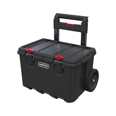 KETER STACK & ROLL CART BLACK