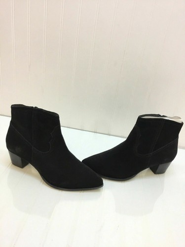 seychelles black suede booties
