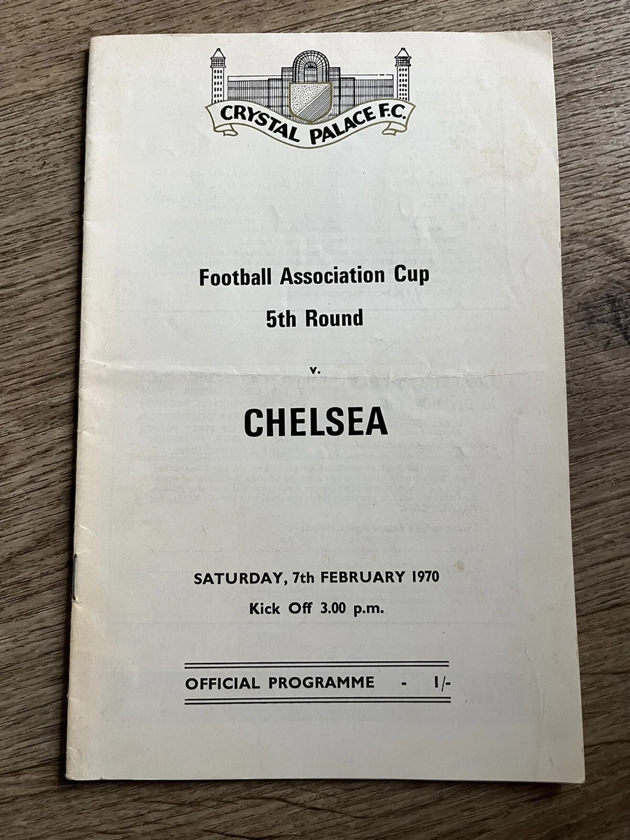 Programme Chelsea Vs Huddersfield Town 1949/1950 - Football Vintage