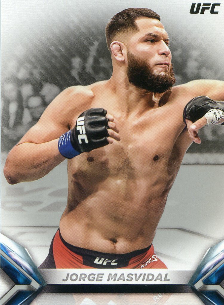 2018 Topps UFC Knockout JORGE MASVIDAL Base Card #35 | eBay