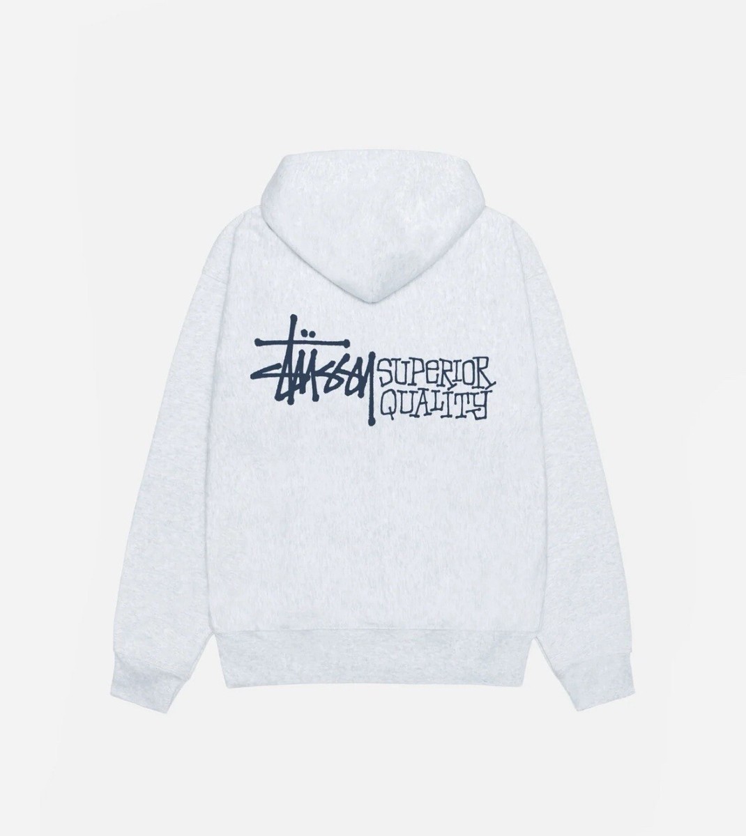 ★25SS 大人気★Stussy SUPERIOR QUALITY ZIP HOODIE Basic Stüssy Zip Hoodie – Black | Tee & Sweats | Stüssy