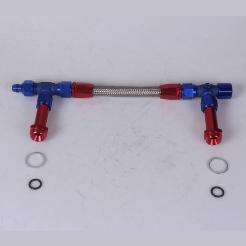 Aluminum 8AN Dual Feed Fuel Line Kit – For Holley 4150 Carburetors With Braided Fittings