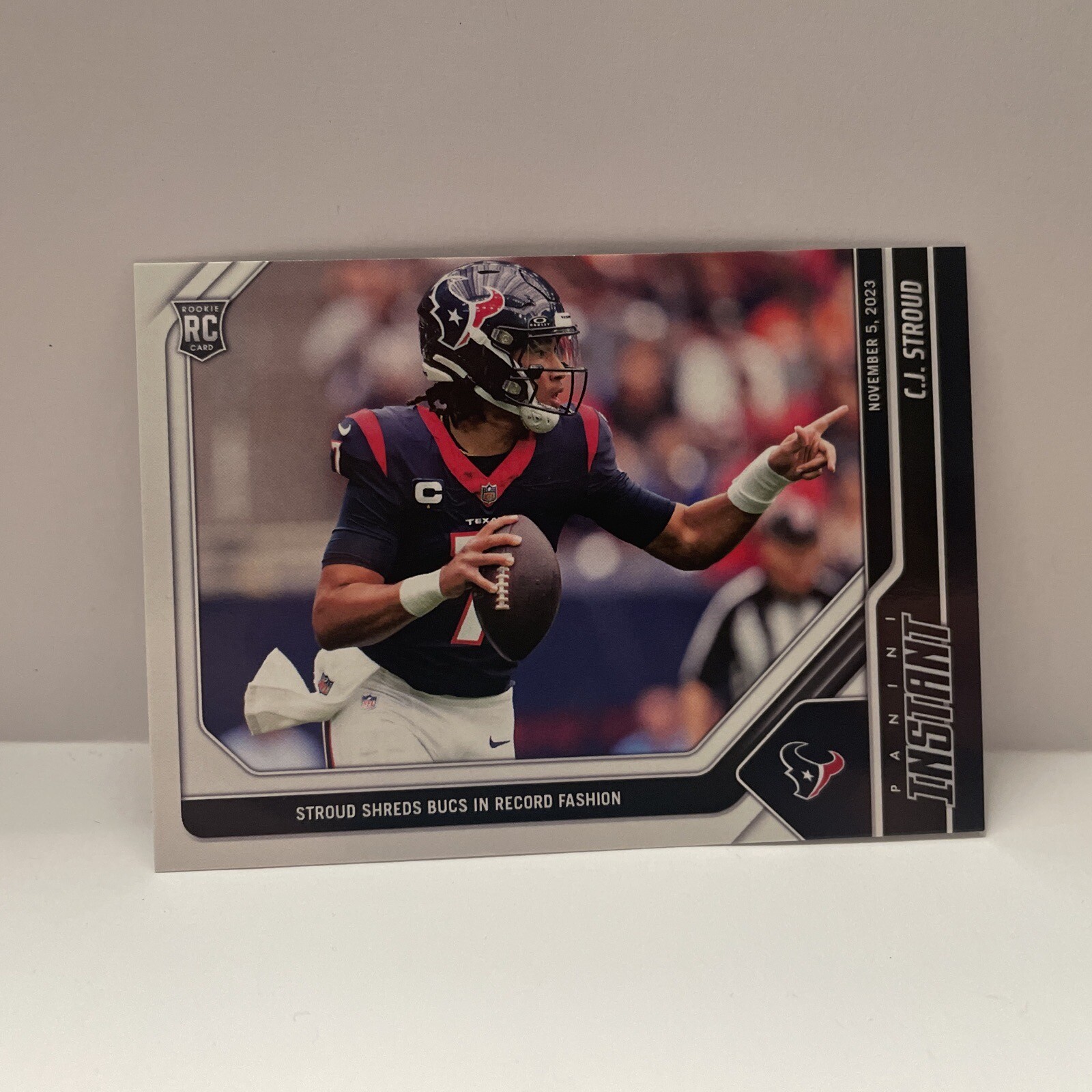 2023 Panini Instant NFL - #33 C.J. Stroud (RC) 1/2160 Nov 5th 2023