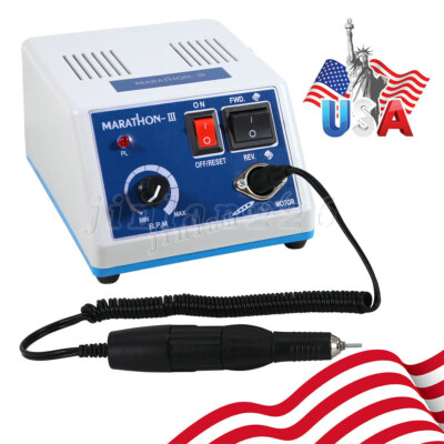 #ad Dental Lab MARATHON III Micromotor 35K RPM Polisher Grinder Machine Tool amp; Pedal $64.99