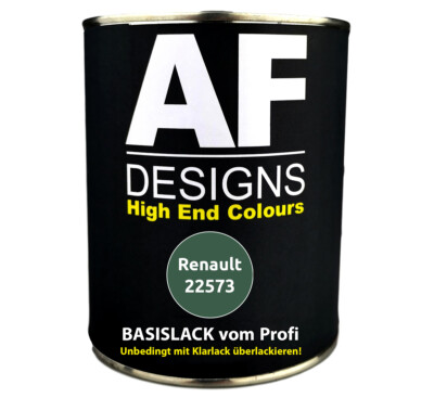 0,5L Autolack für Renault 22573 Vert Vertigo Camaieu Metallic Spritzfertig