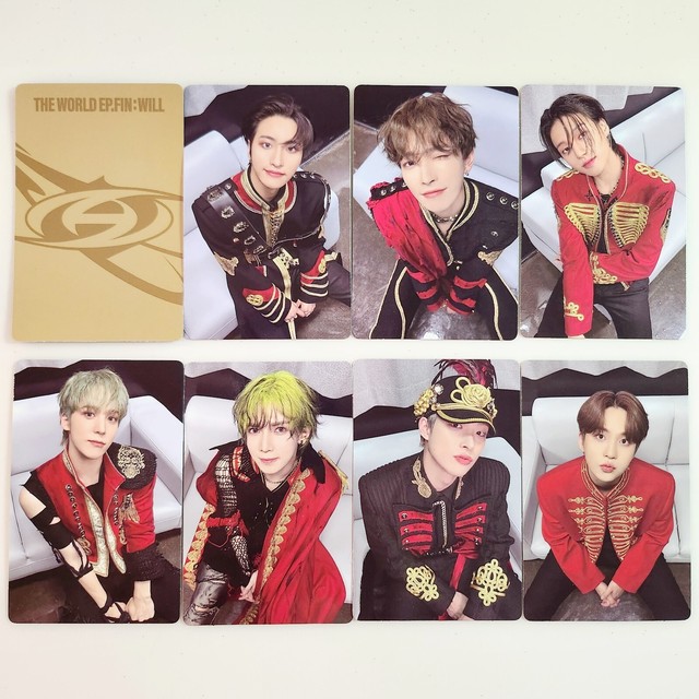 ATEEZ THE WORLD EP.Fin Will Digipack Album Official Photocard+Tracking Number