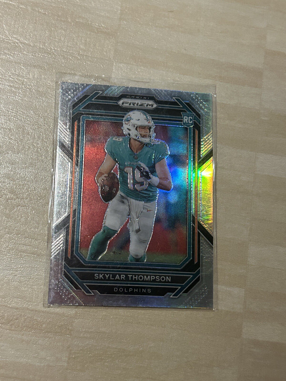 2022 Panini Prizm - Rookies Skylar Thompson #354 Silver Prizm (RC)
