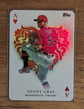 2023 Topps Series 1 All Aces Sonny Gray #AA-14 Ace of Hearts - Minnesota Twins