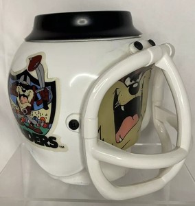 Warner-Bros-Raiders-Looney-Tunes-Tazmanian-Devil-Plastic-Coffee-Mug-Taz-Vintage