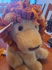 Retired Dakin Lion Mop Tops 1993 New With Tags 05331 Brown Retired