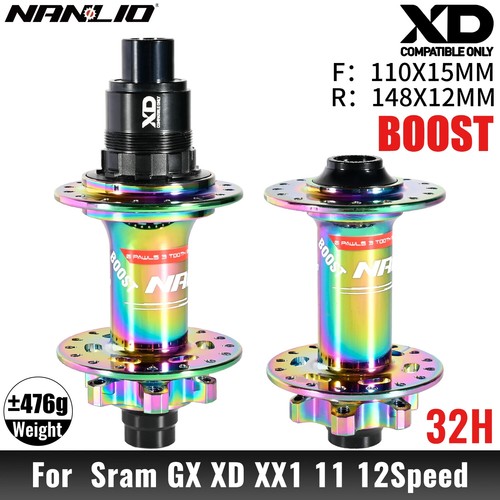 NanLio MTB Bicycle Hub 6 Pawls Boost 12x148MM 28/32Holes HG XD MS 8-12 Speed - Picture 41 of 48
