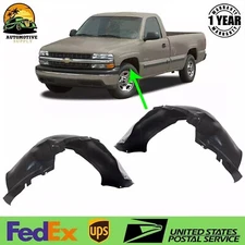 New Front Fender Liner LH & RH For 1999-2007 Silverado/Sierra 1500/ 1500 HD/2500