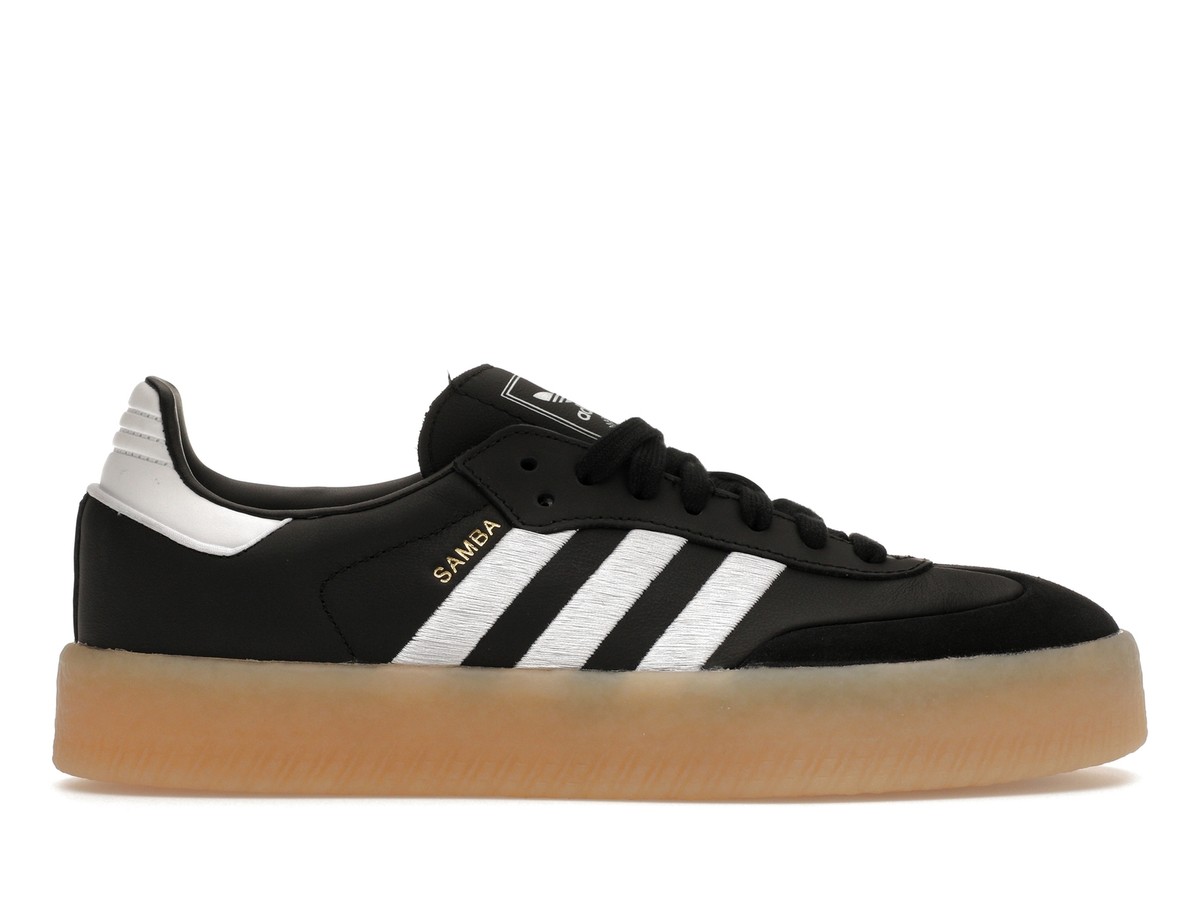 adidas Samba Low Black White Gum - ID0436 | eBay