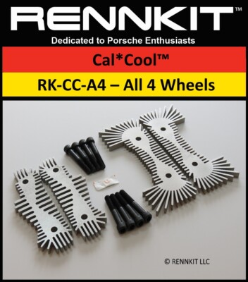 Cal*Cool  Kit for Upgraded 350mm Rotors - Porsche 996 Turbo/C4S - 997 C4S/C2S