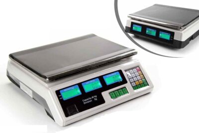 BILANCIA ELETTRONICA PROFESSIONALE DIGITALE 40Kg ACCIAIO DA BANCO - Foto 2