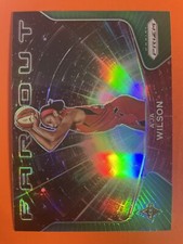 2021 Panini Prizm WNBA Far Out Green Prizm #2 A'ja Wilson Las Vegas Aces
