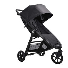 City Mini GT2 All-Terrain Stroller - Black with Adjustable Handlebar  Brake