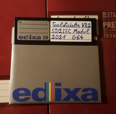 C64 Tool Diskette für das SD2IEC Modul ( Game Spiel Disk )