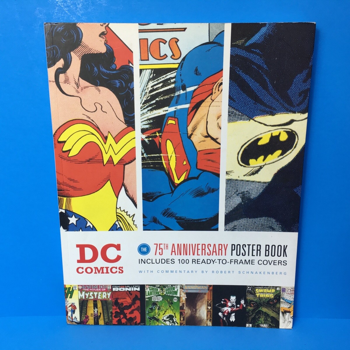 DC COMICS THE 75TH ANNIVERSARY POSTER BOOK 100 COVERS ROBERT