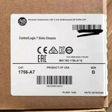 Allen Bradley 1756-A7 SER B ControlLogix 7 Slots Chassis New Factory Sealed