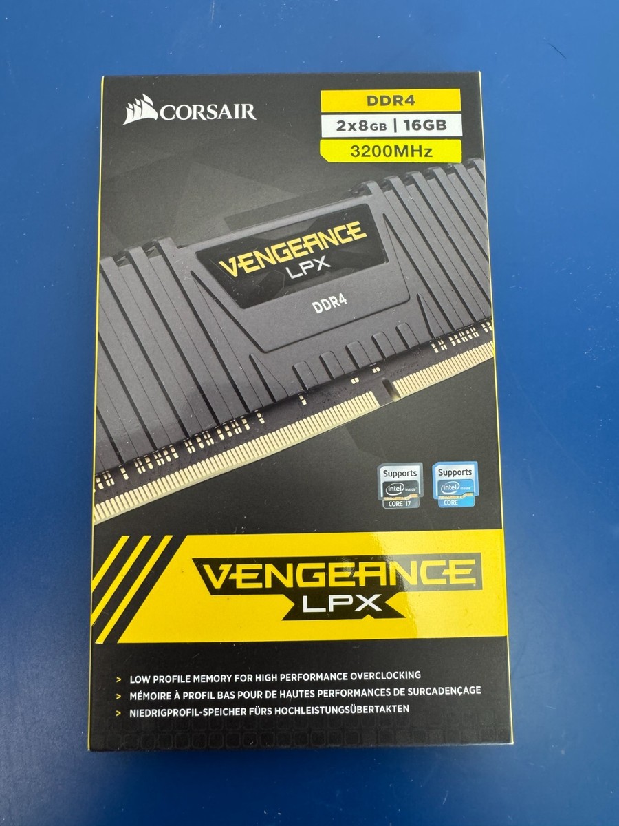 メモリー Corsair Vengeance LPX DDR4 32GB 3200MHz Corsair Vengeance LPX 32GB (2x16GB) DDR4 DRAM 2400MHz (PC4