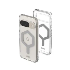 UAG Google Pixel 9 Case Plyo Pro Ice/Silver, Magnetic Charging Rugged Cover